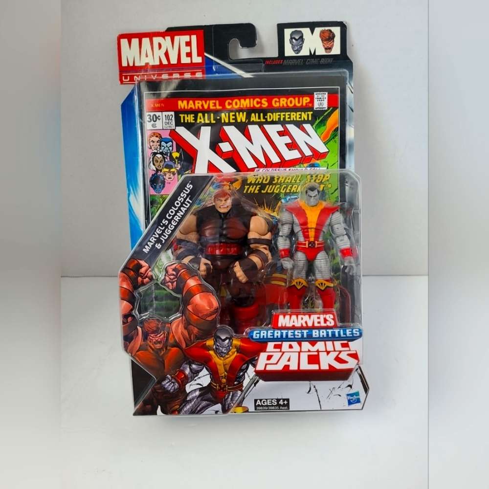 2012 Marvel X-Men Colossus & Juggernaut Comic Book #102 Figure Set 2-Pack